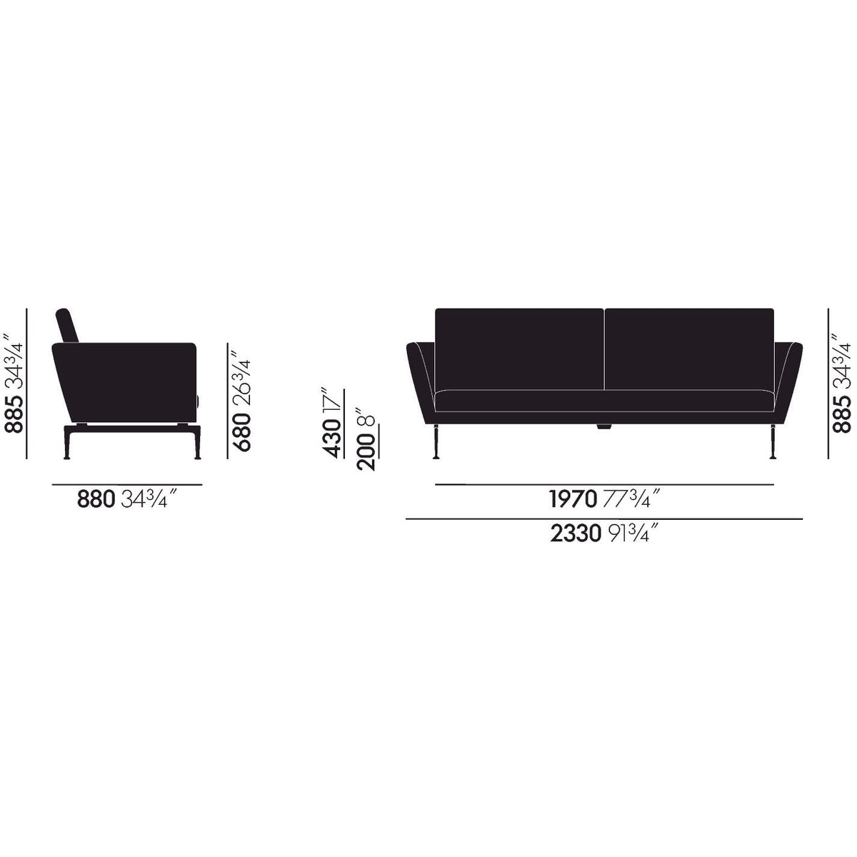 Suita 3-Seater