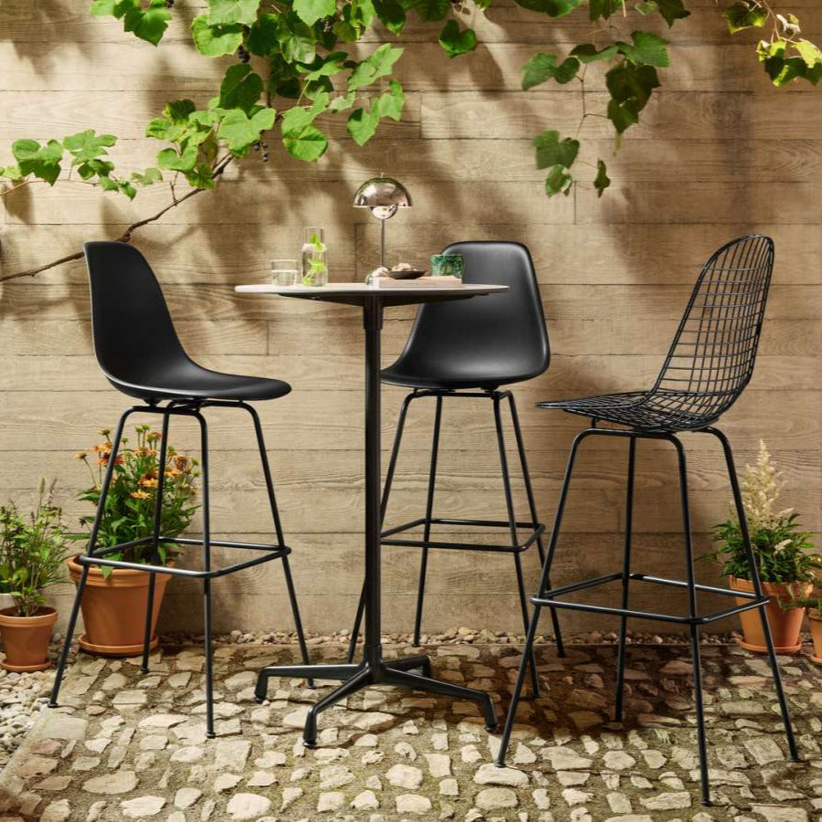 Eames Plastic Stool RE High