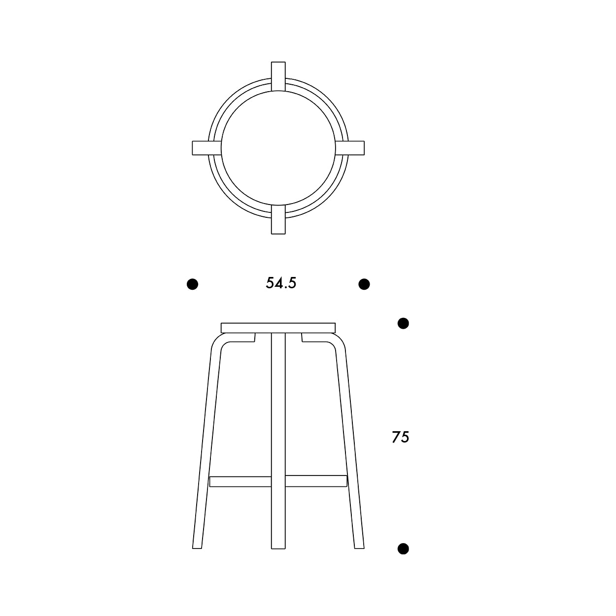 Bar Stool 64