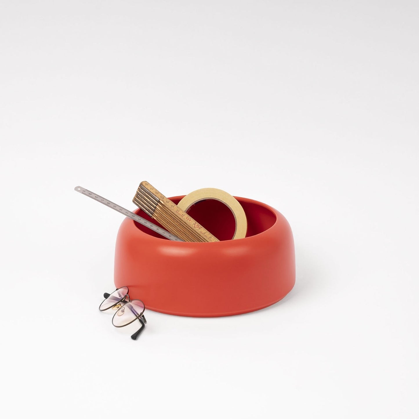 Omar - bowl - small - Strong Coral