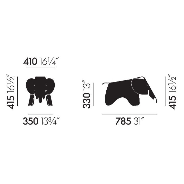 Eames Elephant (Plywood)