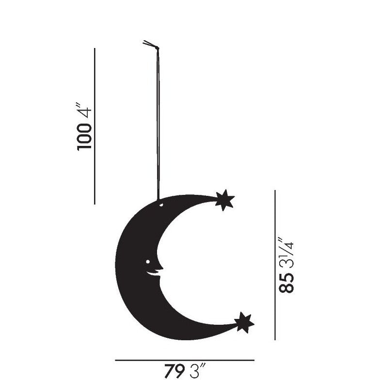 Girard Ornaments - Moon