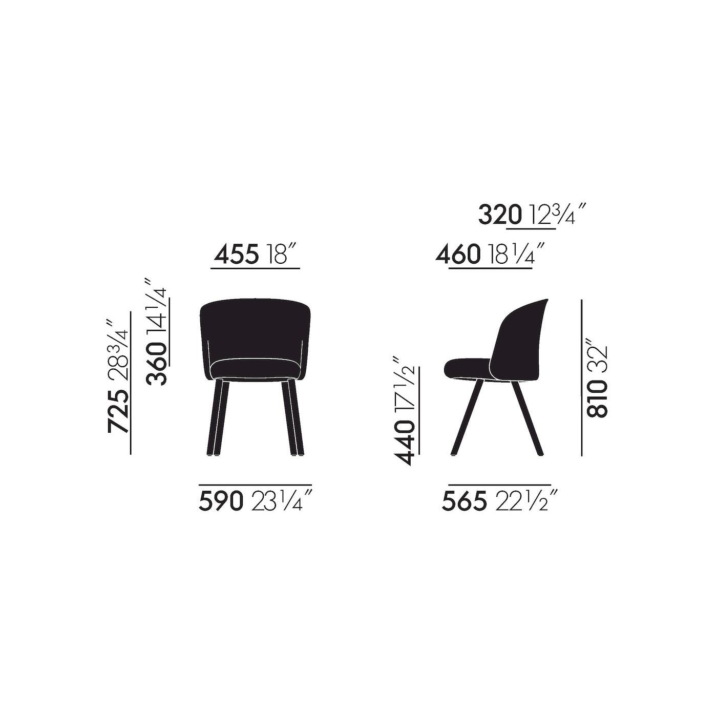 Mikado Side Chair