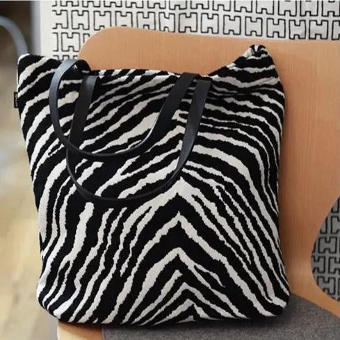 Zebra Tote Bag