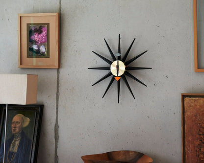 Sunburst Clock