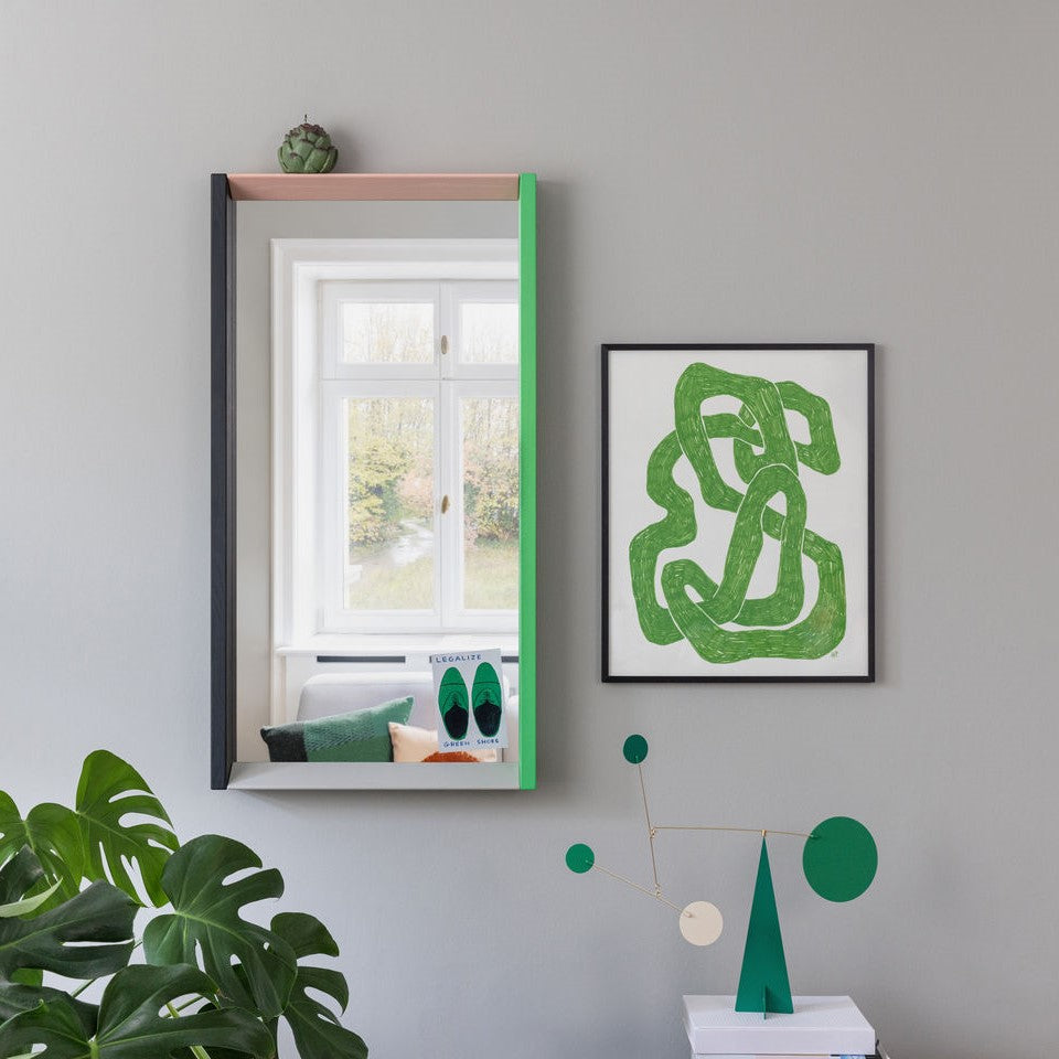 Colour Frame Mirror