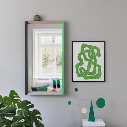 Colour Frame Mirror