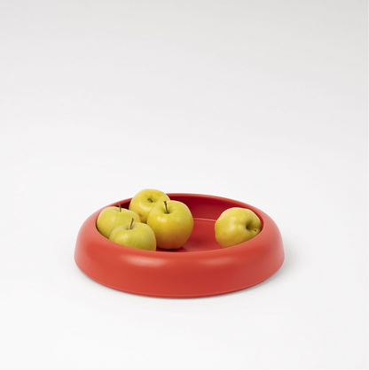 Omar - bowl - large - Strong Coral