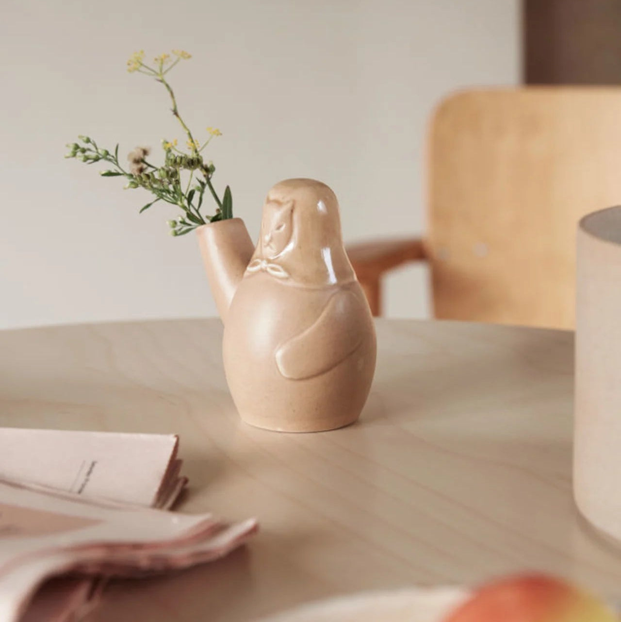 Easter Dog Vase