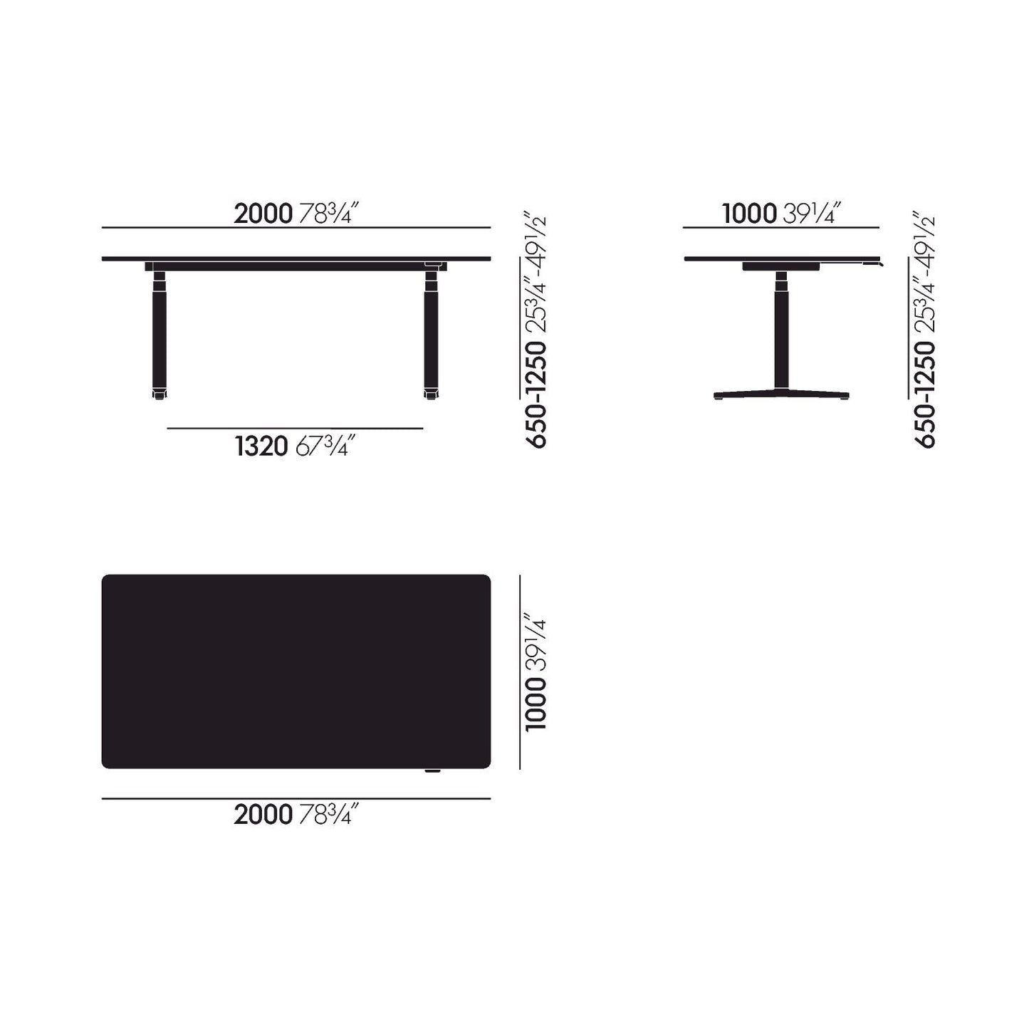 Tyde 2 Meeting Table