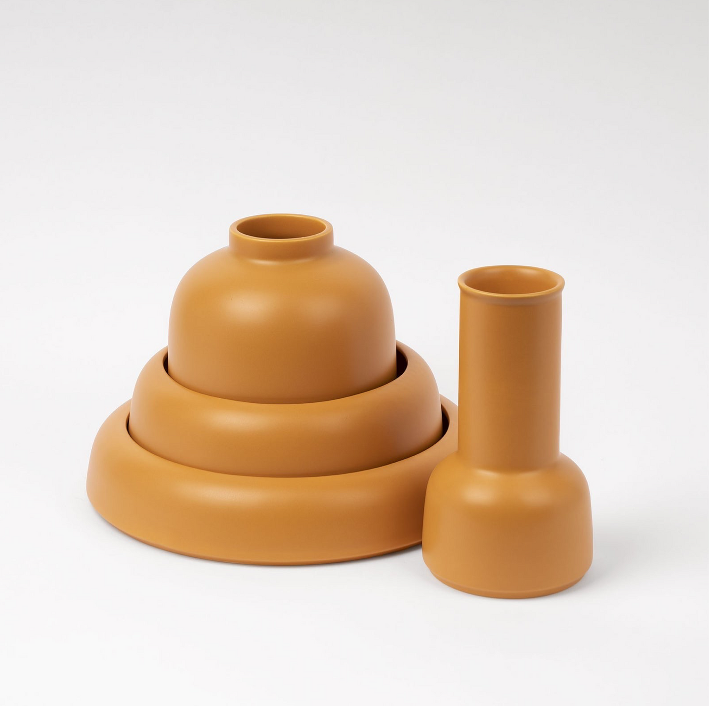 Omar - bowl - small - Mustard