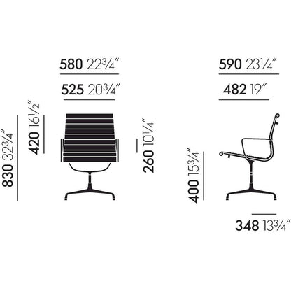 Aluminium Chair EA 107