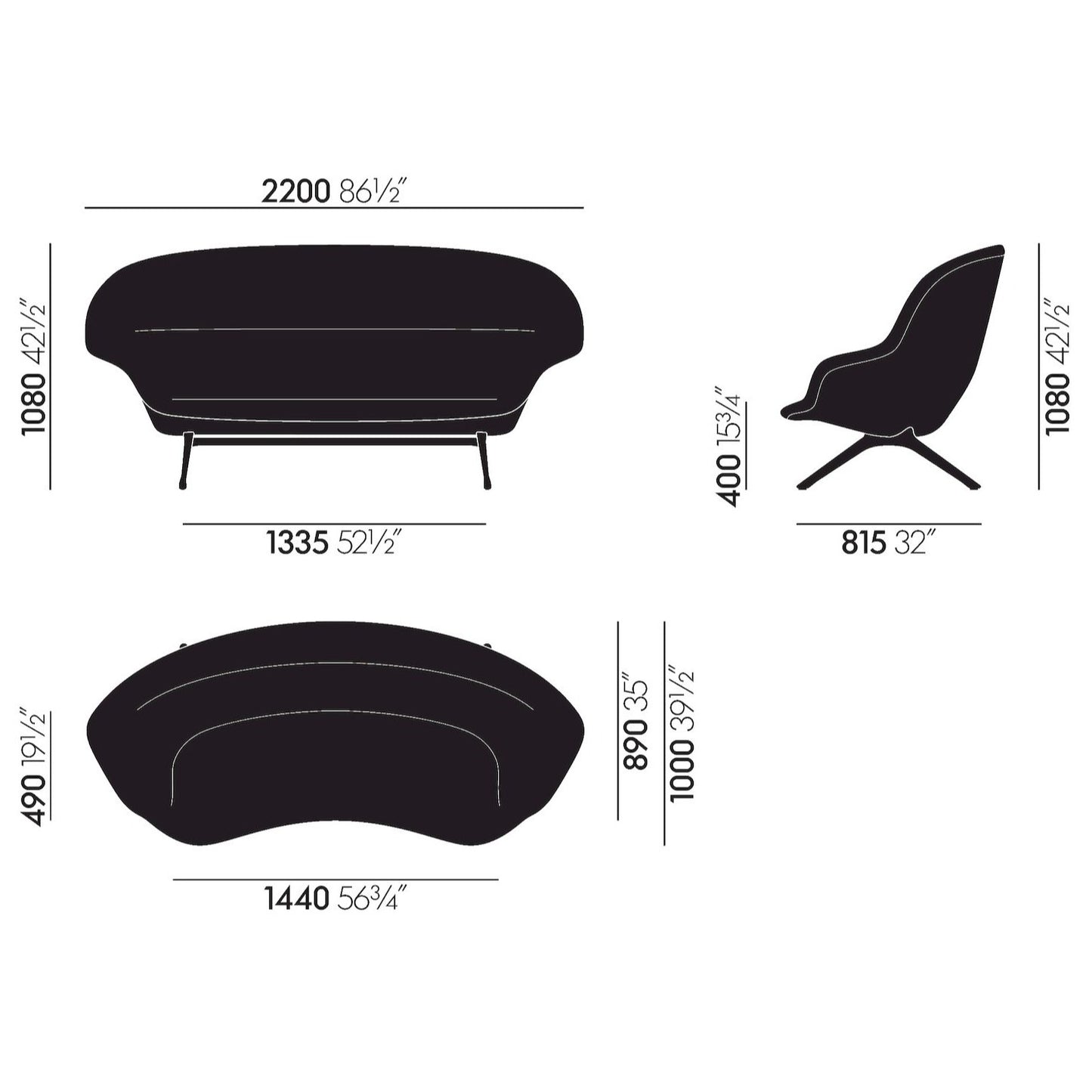 Abalon Sofa