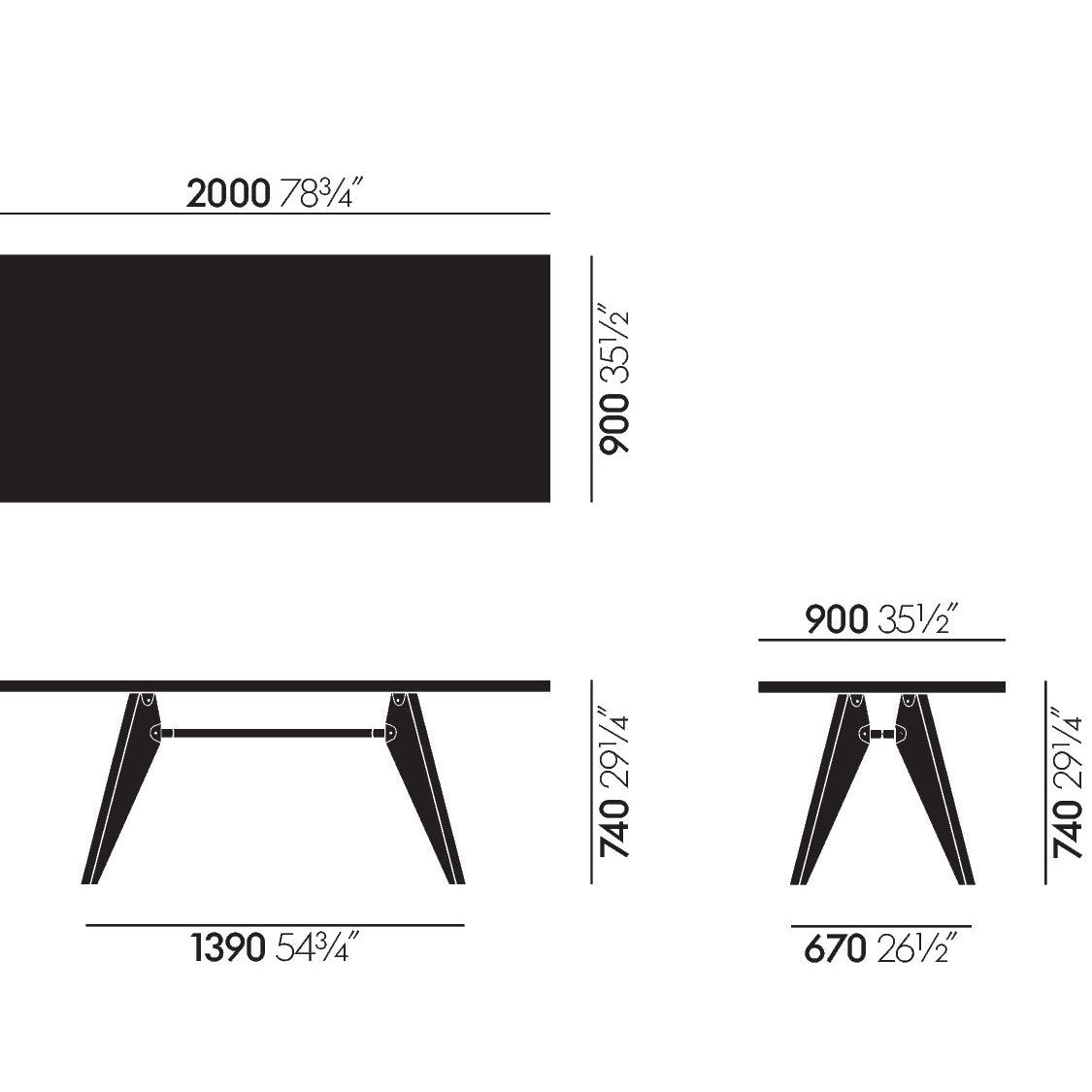 Table S.A.M. Bois