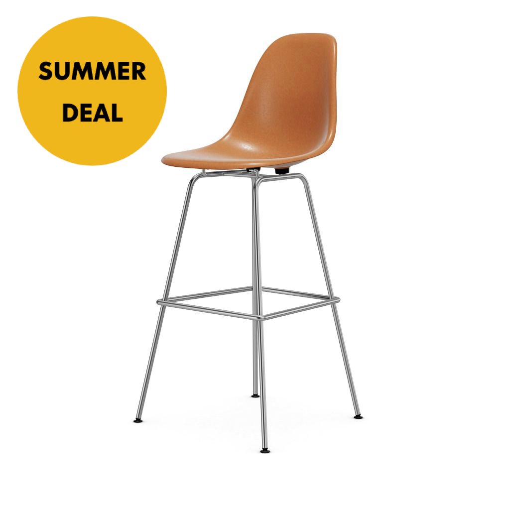 Eames Fiberglass Stool High