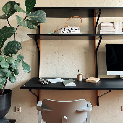 Kaari Wall Shelf with Desk