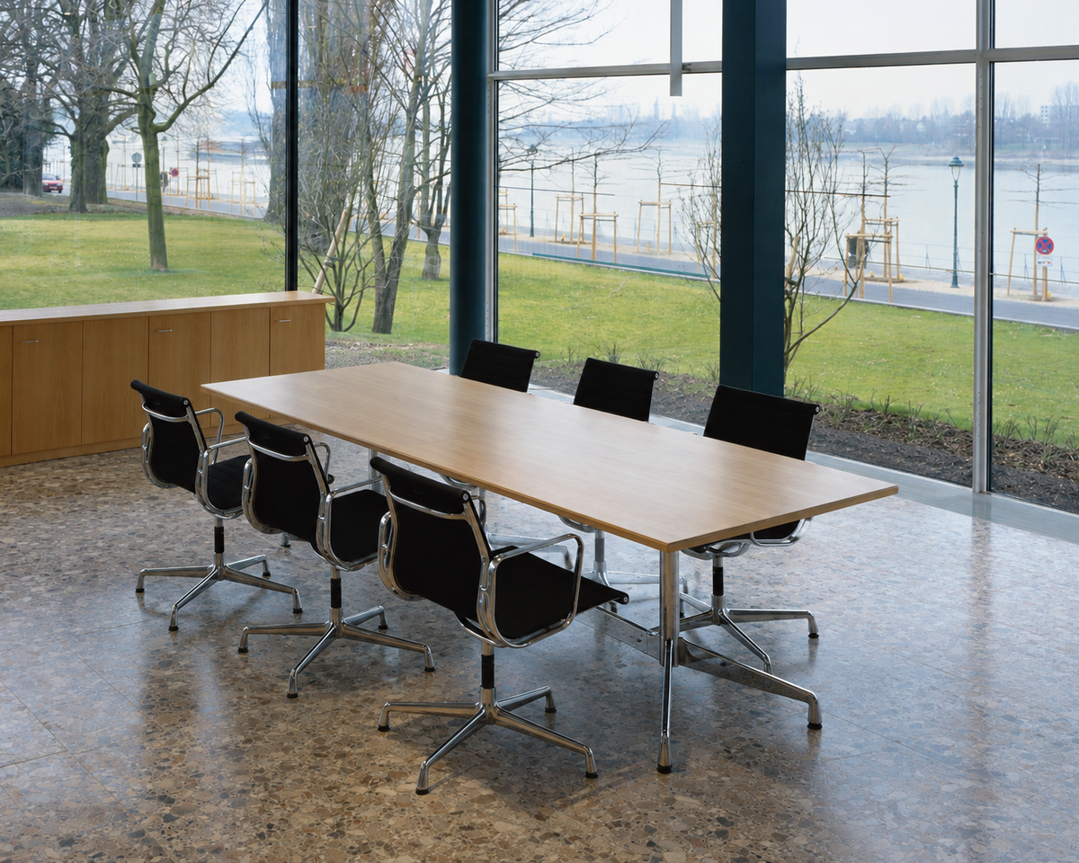 Eames Segmented Tables Meeting