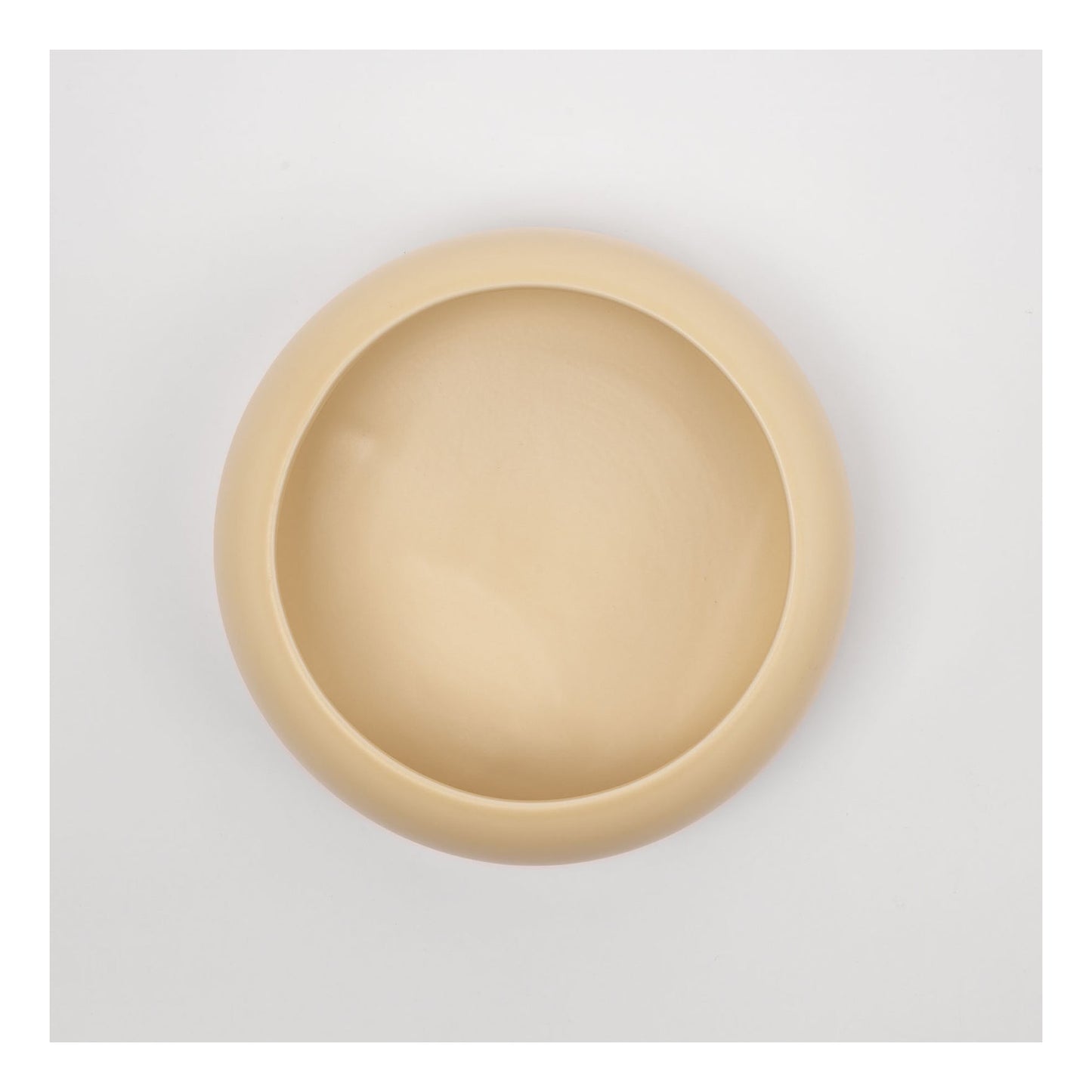 Omar - bowl - small - Soft Yellow