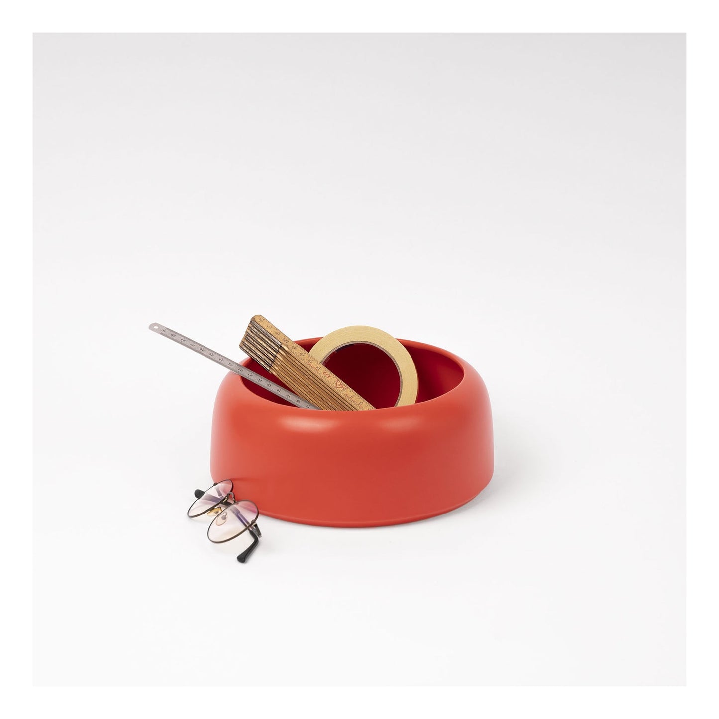 Omar - bowl - small - Strong Coral