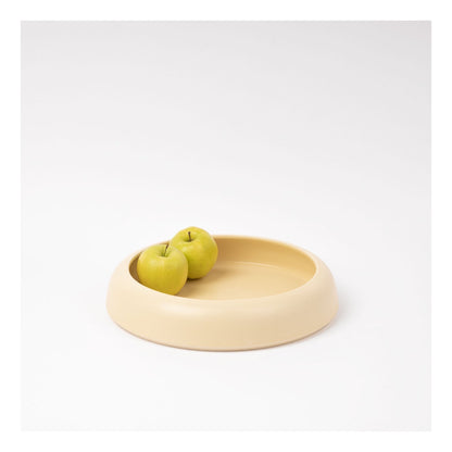 Omar - bowl - large - Soft Yellow