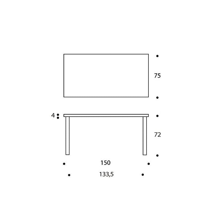 Aalto Table 81A