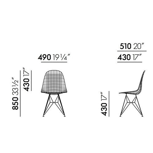 Wire Chair DKR