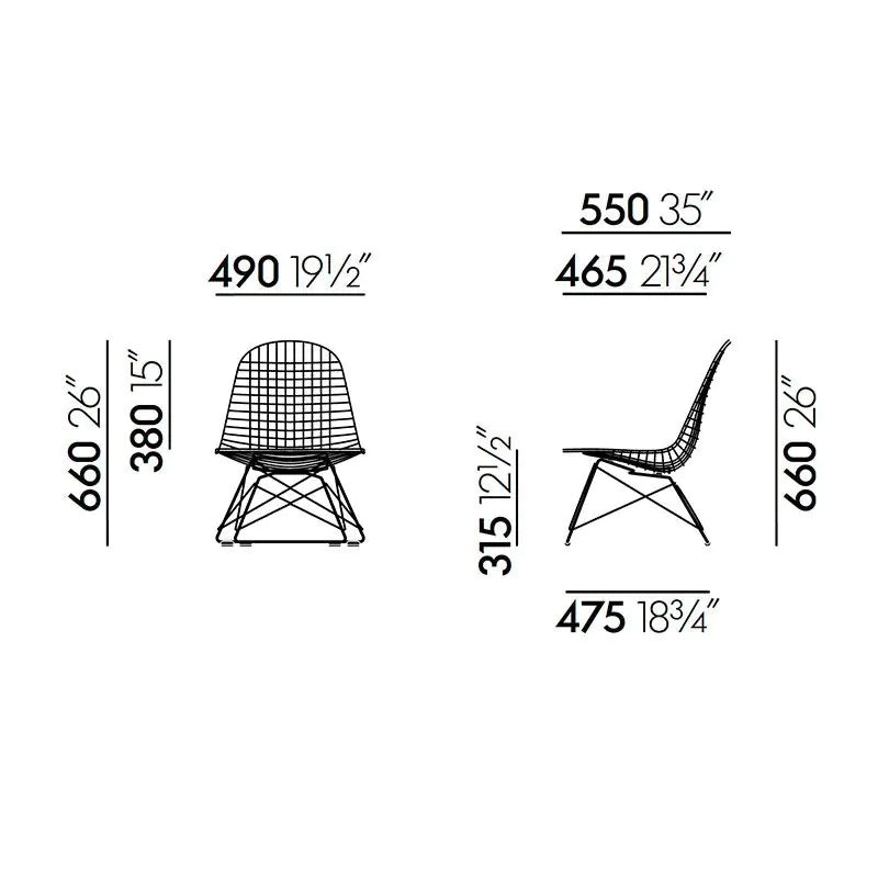 Wire Chair LKR