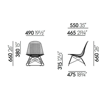 Wire Chair LKR